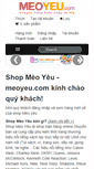Mobile Screenshot of meoyeu.com